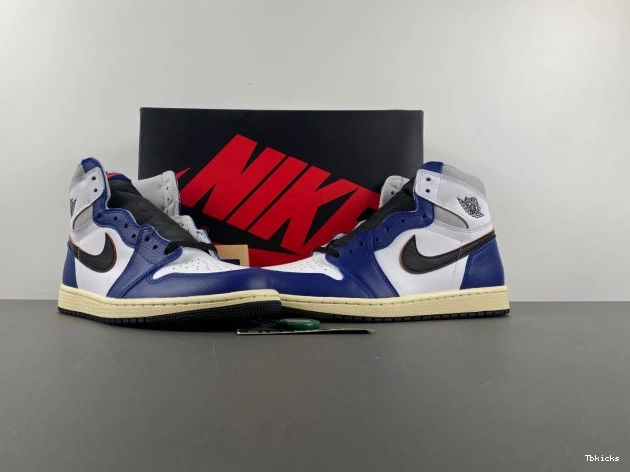 Cheap TBK Deep Royal 1 OG Jordan Blue Air Rare DZ5485-100 High Air 0707
